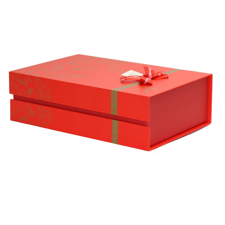 Hardcover magnetic closure gift box for cake tea Hardcover magnetic closure gift box for cake tea