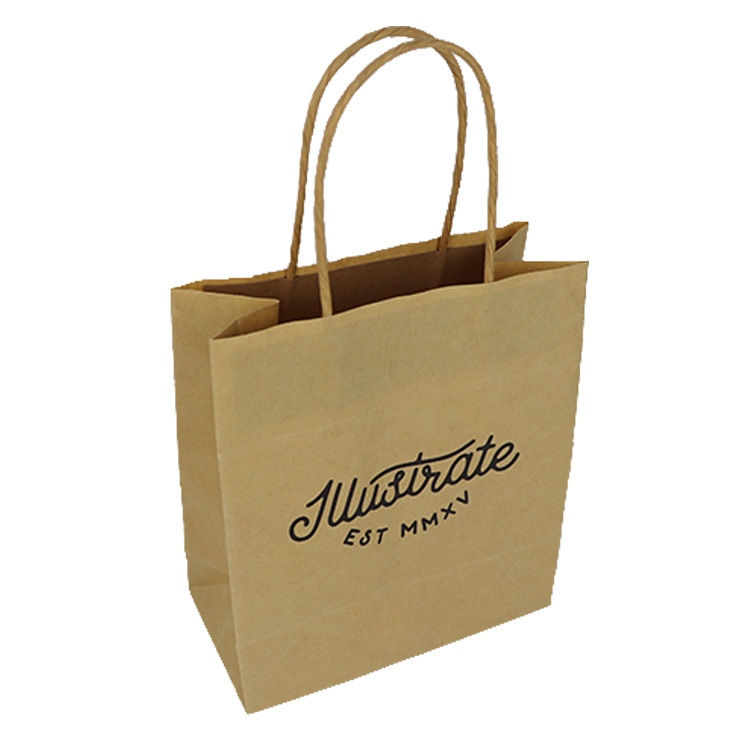 Brown kraft coffee paper bag Brown kraft coffee paper bag