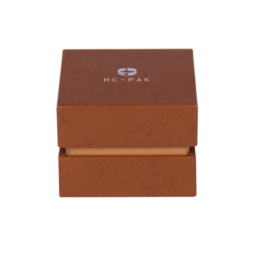 Small paper ring gift brown box jewelry packaging Box Small paper ring gift brown box jewelry packaging Box