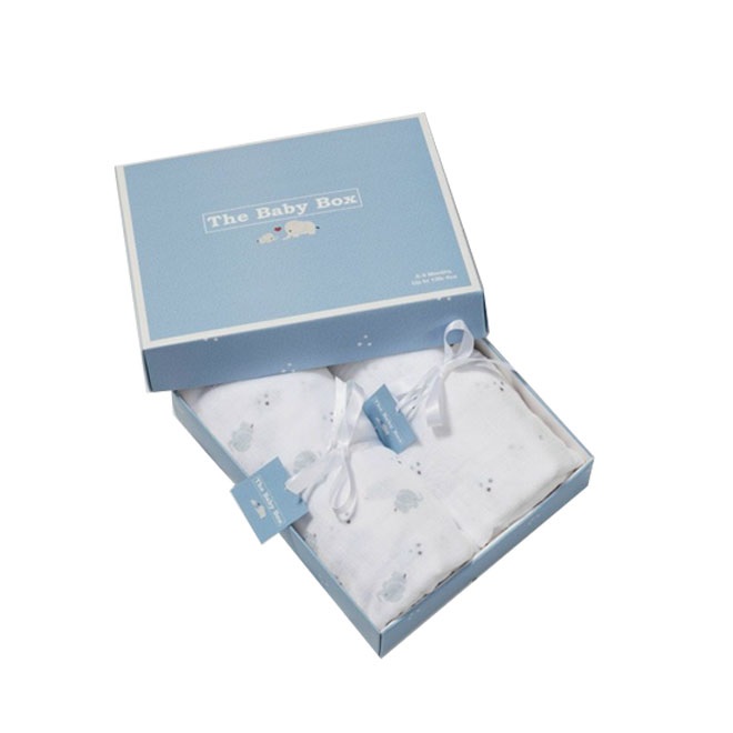 Baby blanket gift box baby cloth packaging box Baby blanket gift box baby cloth packaging box