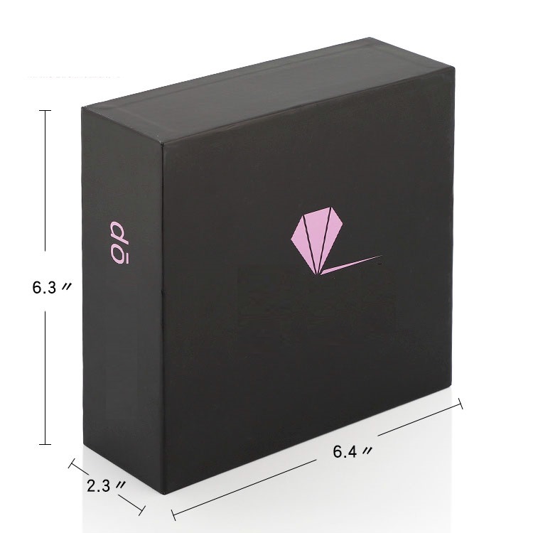 Black cardboard drawer gift box Black cardboard drawer gift box