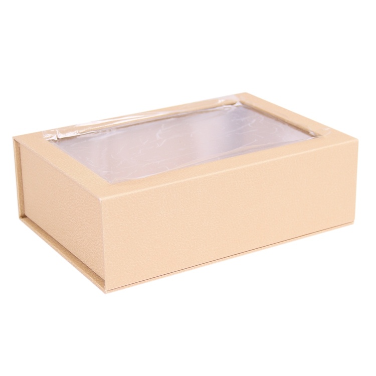 book shape box with PVC window box book shape box with PVC window box
