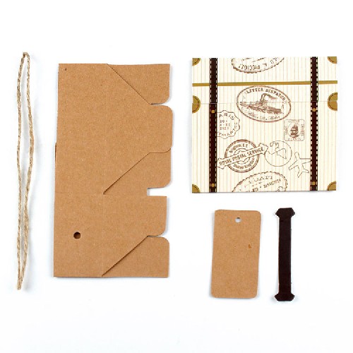 Paper Candy Box with Hemp Rope Paper Candy Box with Hemp Rope