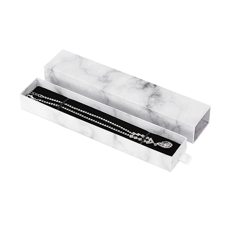 Cardboard earring bracelet marble silver jewelry gift box Cardboard earring bracelet marble silver jewelry gift box
