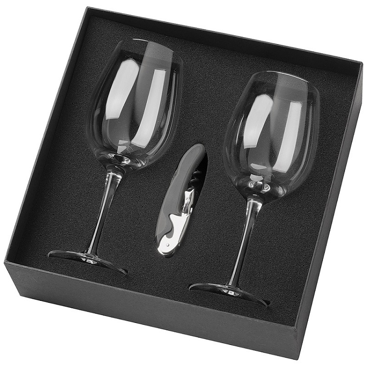Cardboard paper glass wine box with EVA insert Cardboard paper glass wine box with EVA insert