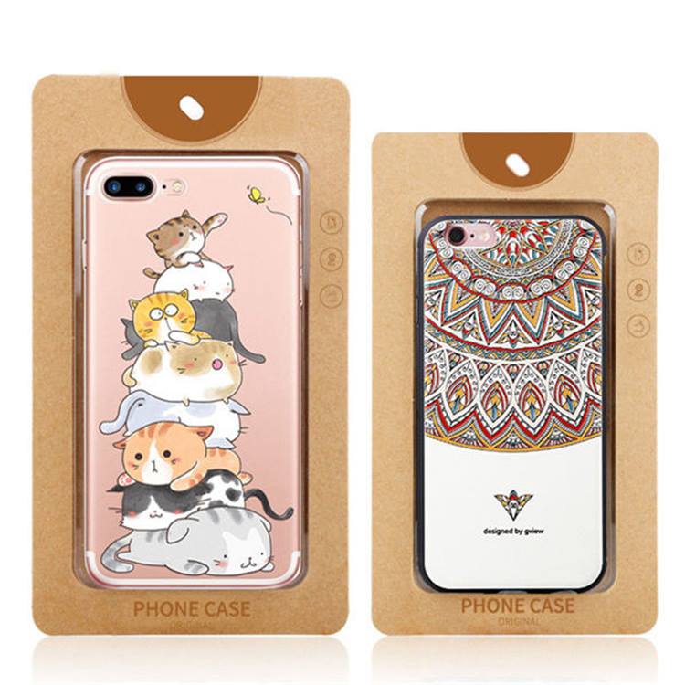 Cell phone case paper electronic product gift box