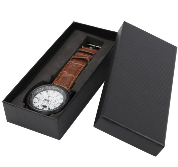 Custom logo luxury classic display watch box with sponge Custom logo luxury classic display watch box with sponge