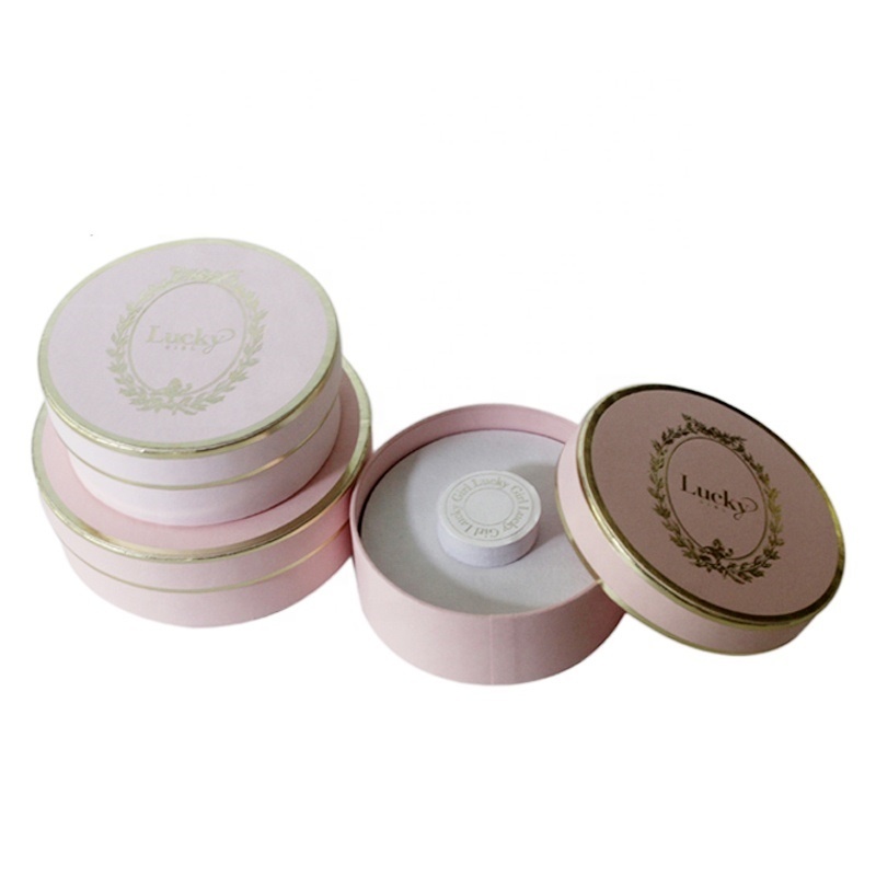 Circular wig packaging box round hair extensions packaging China circular wig packaging box round hair extensions packaging-katady.com