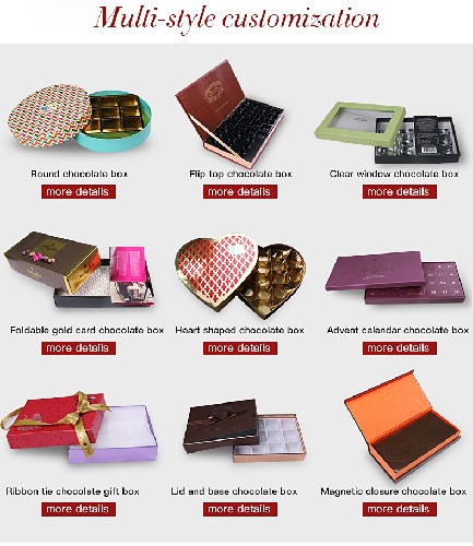 Paper Chocolate Gift Box Paper Chocolate Gift Box