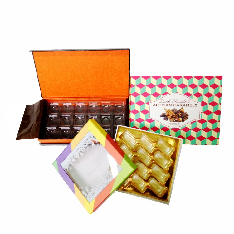 Chocolate packaging box with Gift Paper Chocolate packaging box with Gift Paper