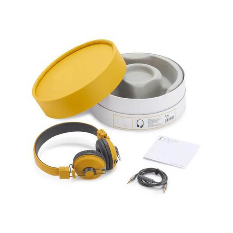 circle box for earphone electronic products packaging case
