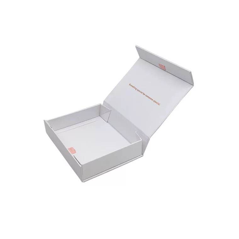 Clamshell folding gift box ribbon clothing box Clamshell folding gift box ribbon clothing box