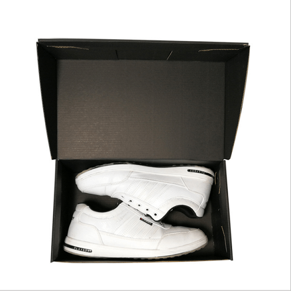 Corrugated cardboard folding shoe box with Logo Corrugated cardboard folding shoe box with Logo