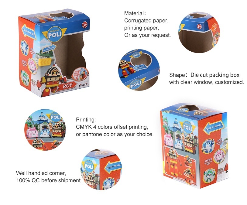 Corrugated retail toy counter display packaging box Corrugated retail toy counter display packaging box