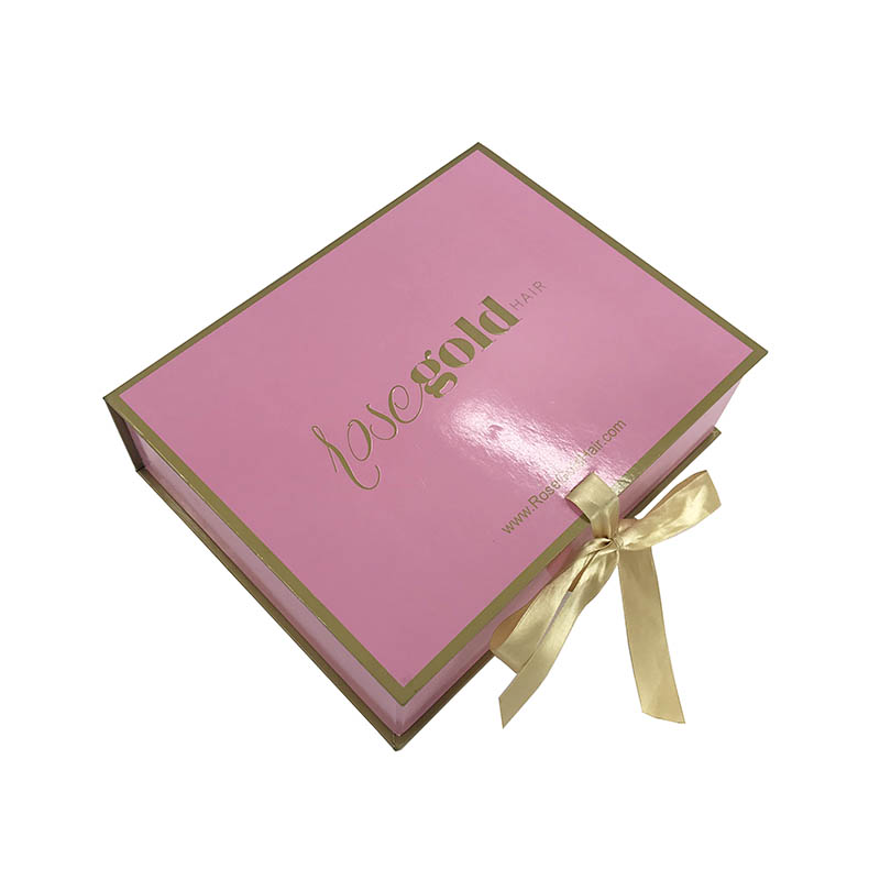 Cosmetic marble gift collection folding storage wig box Cosmetic marble gift collection folding storage wig box