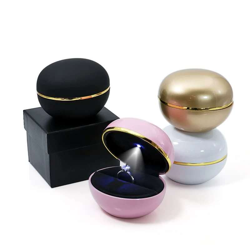 Creative circular ring jewelry box circular ring box with Creative circular ring jewelry box circular ring box with