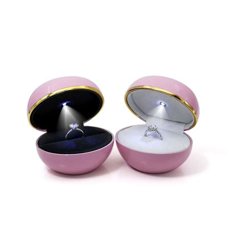 Creative circular ring jewelry box circular ring box with Creative circular ring jewelry box circular ring box with