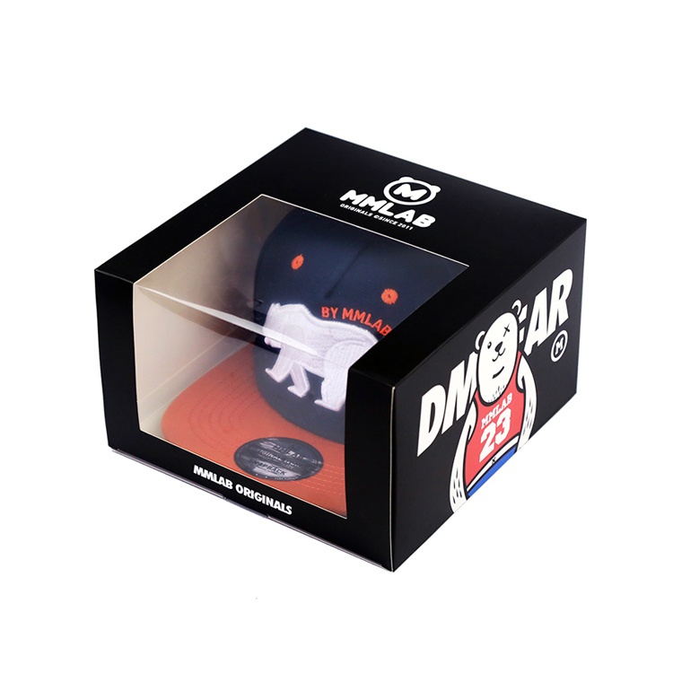 Creative design baseball hat packaging box Creative design baseball hat packaging box