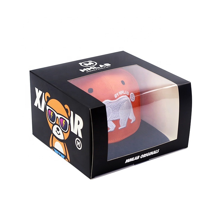 Creative design baseball hat packaging box Creative design baseball hat packaging box