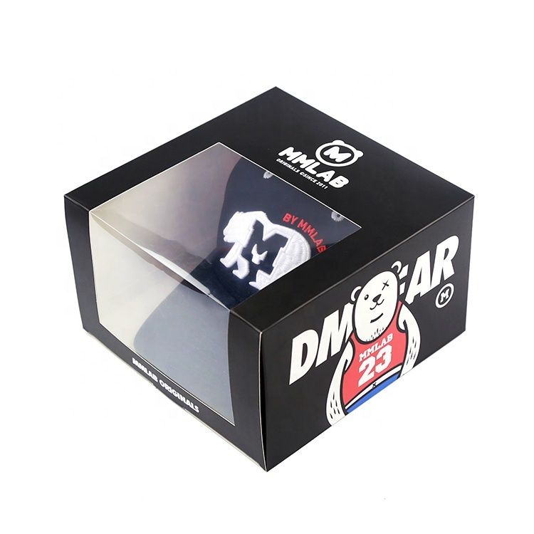 Creative design baseball hat packaging box Creative design baseball hat packaging box