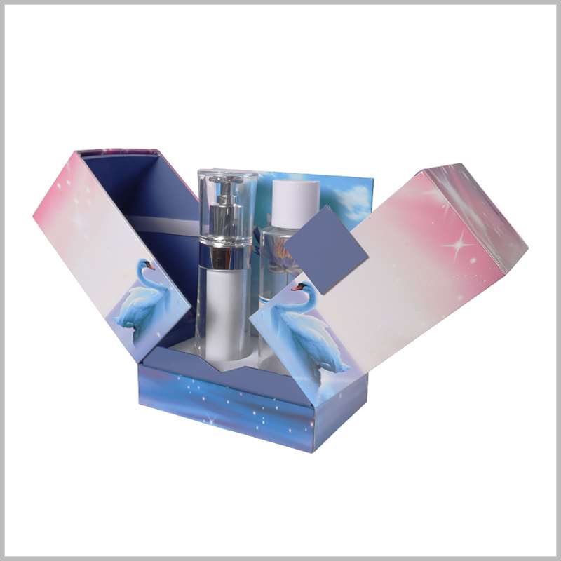 Creative design skin packaging box with colorful printing Creative design skin packaging box with colorful printing