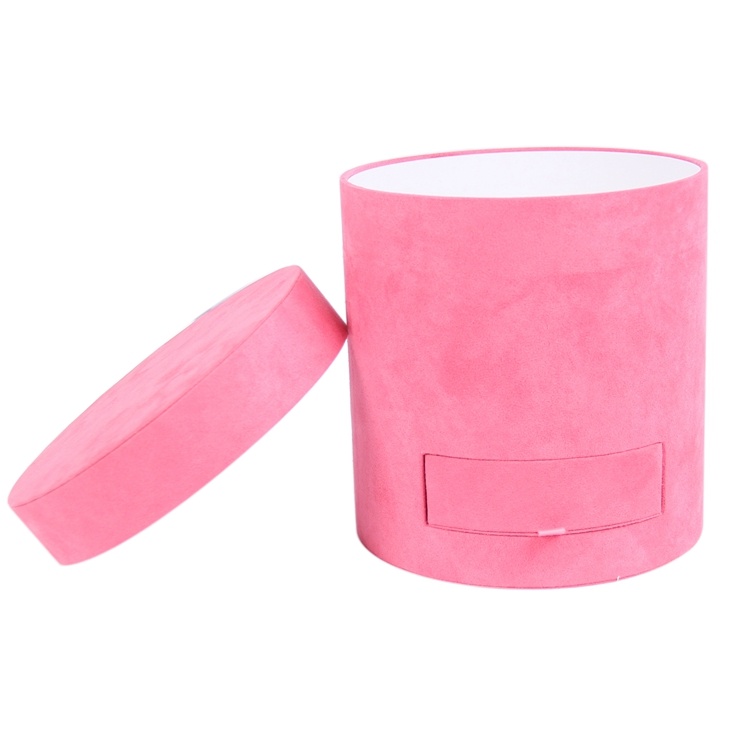 Creative jewelry packaging velvet heart shape flower box Creative jewelry packaging velvet heart shape flower box