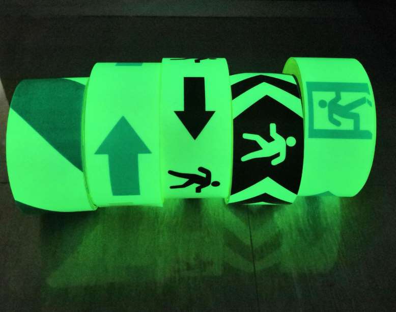 Custom Anti-theft glow sticker luminous sticker Custom Anti-theft glow sticker luminous sticker