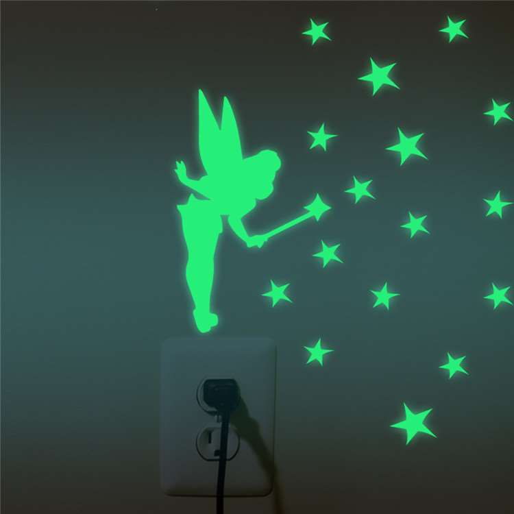 Custom Anti-theft glow sticker luminous sticker Custom Anti-theft glow sticker luminous sticker