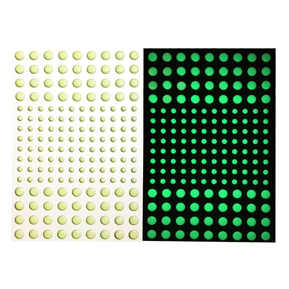 Custom Anti-theft glow sticker luminous sticker Custom Anti-theft glow sticker luminous sticker