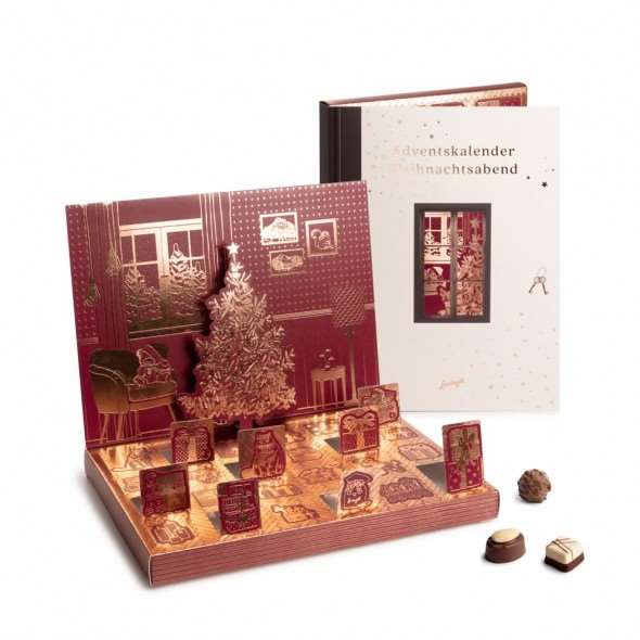 Custom christmas paper Gift Packaging empty advent calendar Custom christmas paper Gift Packaging empty advent calendar
