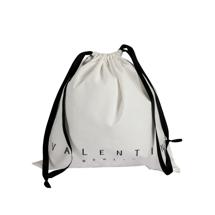 Custom cotton canvas string dust bag Custom cotton canvas string dust bag