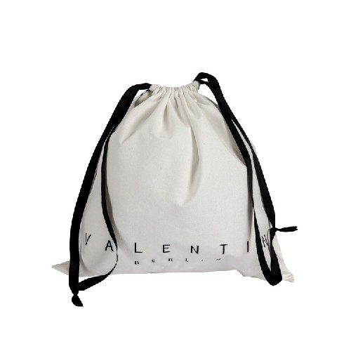 Custom Cotton Canvas Drawstring Dust Bag Custom Cotton Canvas Drawstring Dust Bag