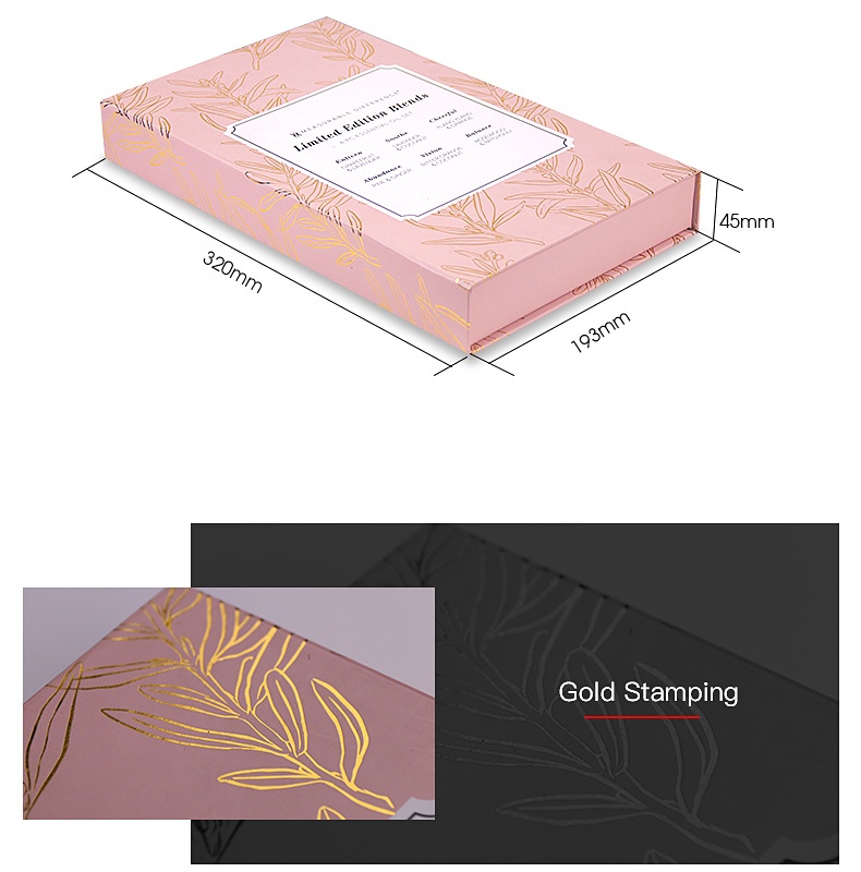 Magnetic Closure Essential Oil Box with plastic insert Magnetic Closure Essential Oil Box with plastic insert