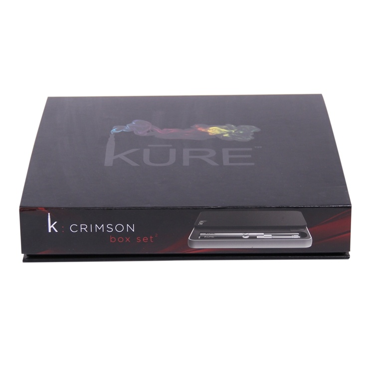 Perfume box with EVA insert and PVC photo slot Perfume box with EVA insert and PVC photo slot
