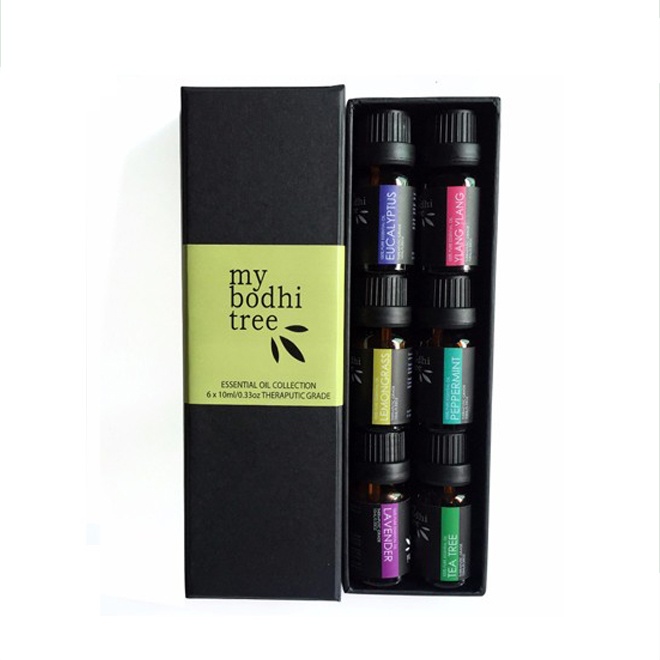 Custom design retail essential oil gift set packaging box Custom design retail essential oil gift set packaging box