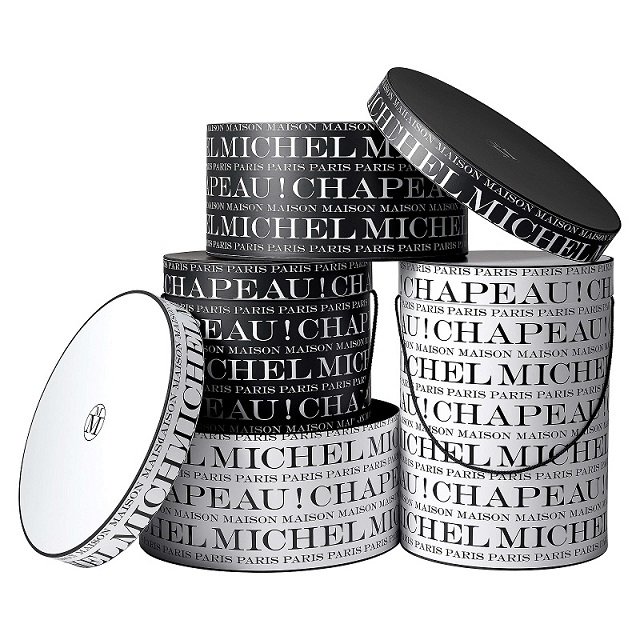 Custom elegant round hat packaging gift box Custom elegant round hat packaging gift box