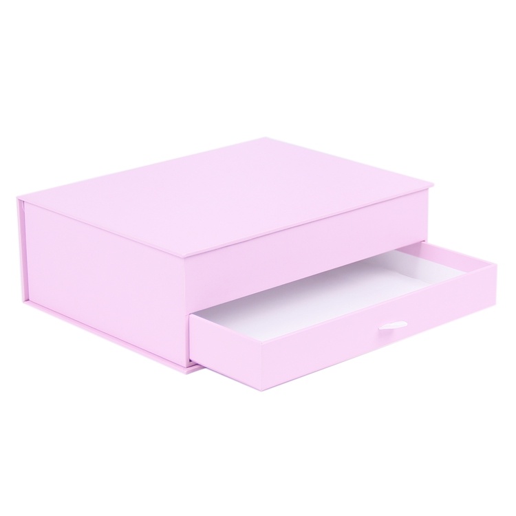 Gift box double layer jewelry velvet drawer box Gift box double layer jewelry velvet drawer box
