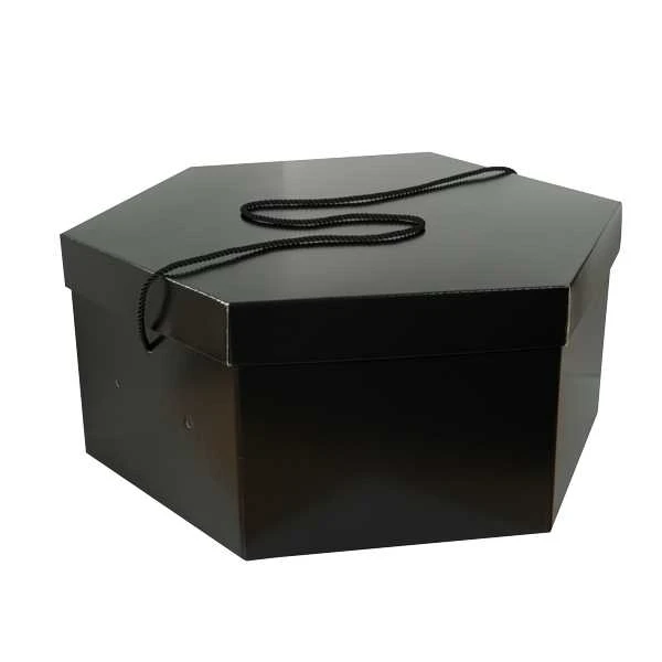 Custom hexagonal gift box for hat packaging Custom hexagonal gift box for hat packaging