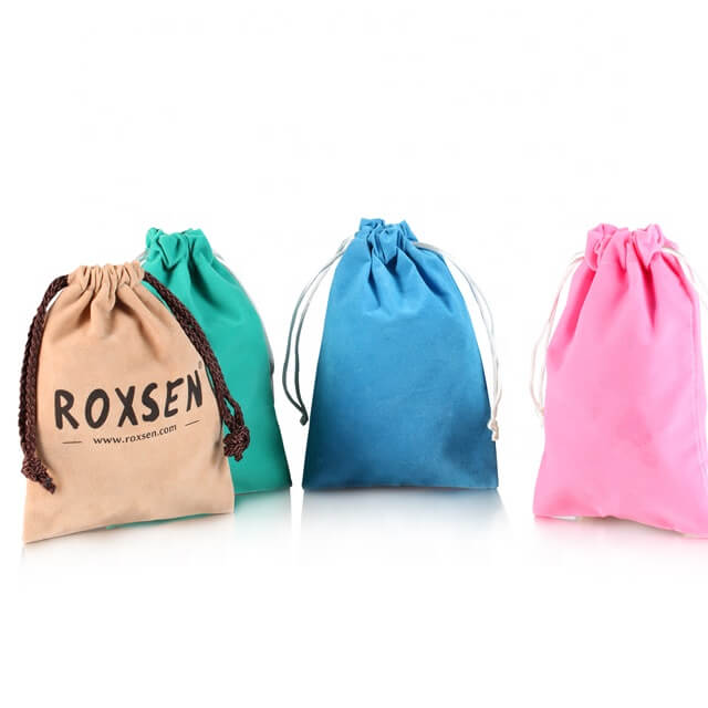 Custom Jewelry Velvet Bag Gift Suede Velvet Pouch Flocking Custom Jewelry Velvet Bag Gift Suede Velvet Pouch Flocking Bags