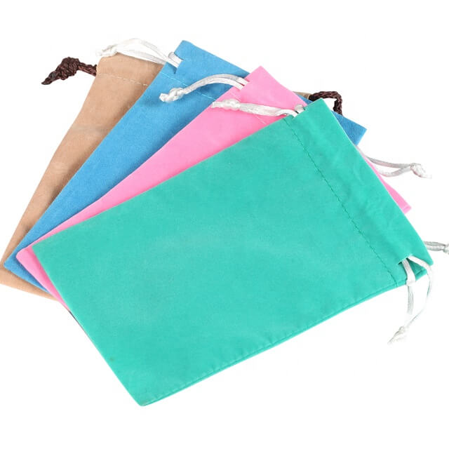 Custom Jewelry Velvet Bag Gift Suede Velvet Pouch Flocking Custom Jewelry Velvet Bag Gift Suede Velvet Pouch Flocking Bags