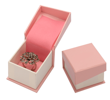 Custom logo printed jewelry packaging paper jewelry box Custom logo printed jewelry packaging paper jewelry box