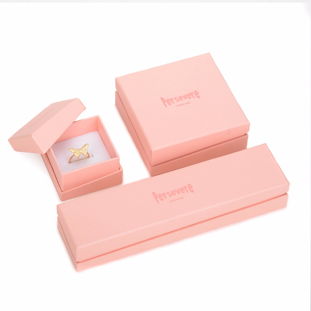 Pink Cardboard Gift Jewelry Boxes Pink Cardboard Gift Jewelry Boxes