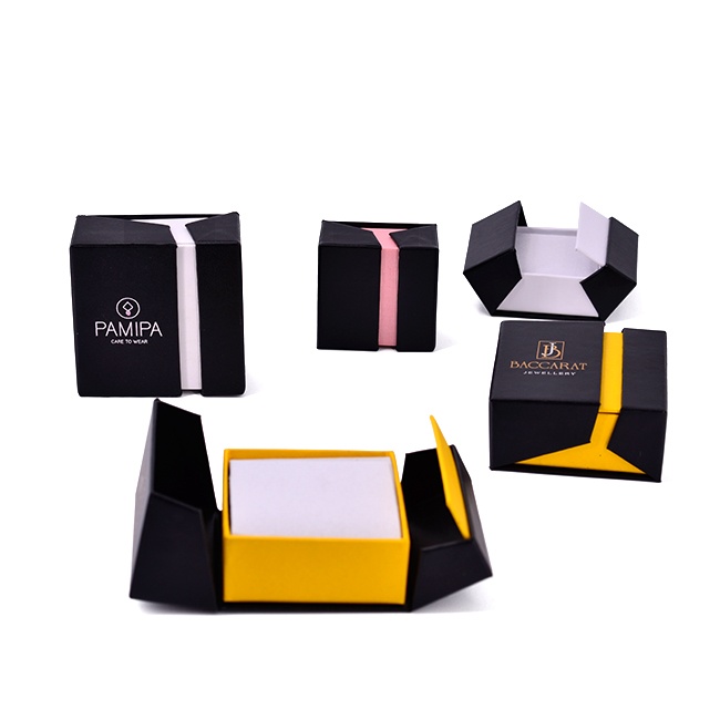 Custom luxury design ring box and necklace box Custom luxury design ring box and necklace box