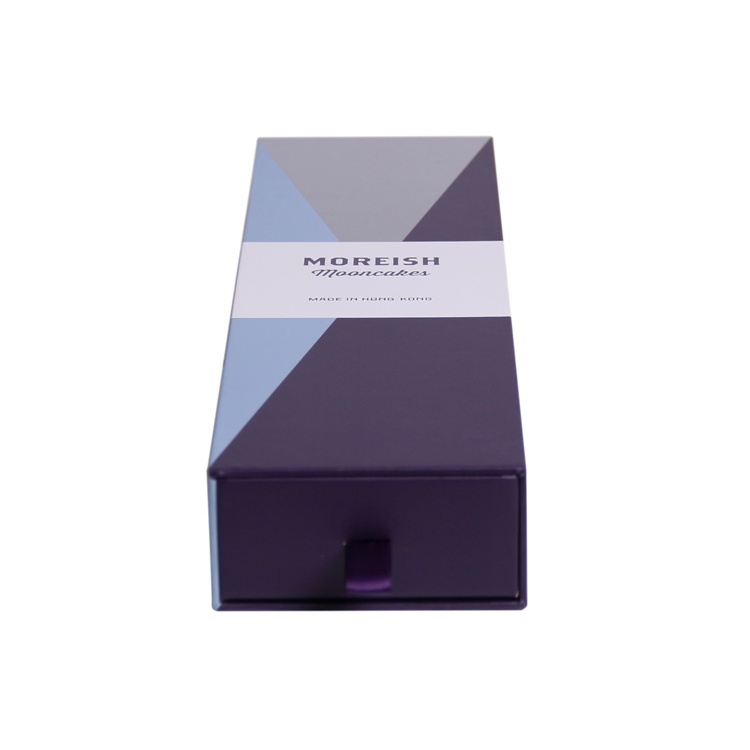 Custom luxury rectangle drawer style paper box Custom luxury rectangle drawer style paper box
