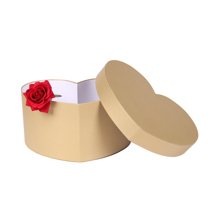 Rose packaging tube heart shape flower box Rose packaging tube heart shape flower box