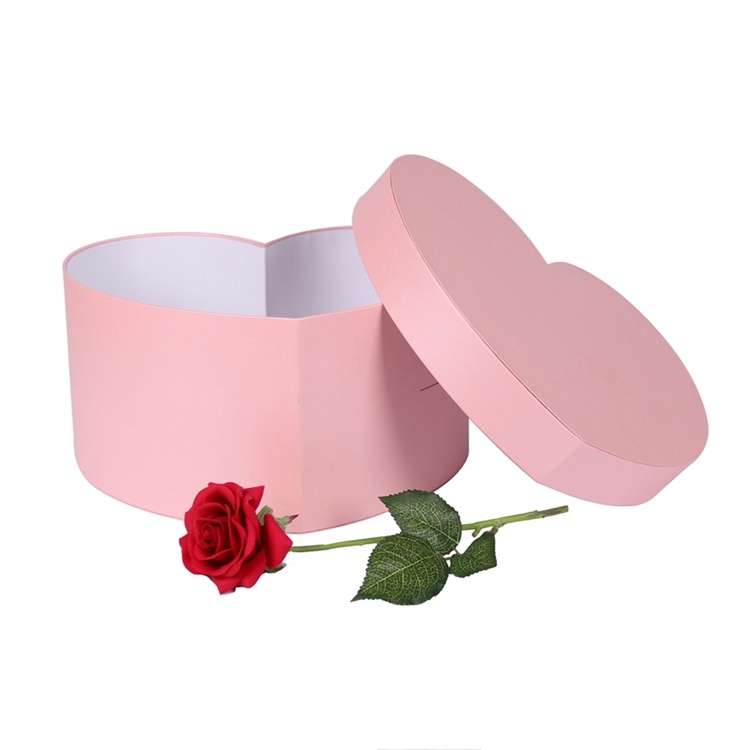 Rose packaging tube heart shape flower box Rose packaging tube heart shape flower box