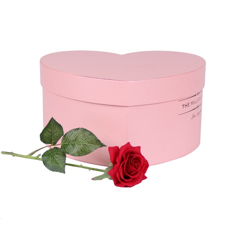 Rose packaging tube heart shape flower box Rose packaging tube heart shape flower box
