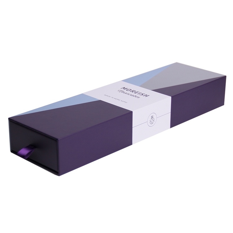 Custom luxury rectangle drawer style paper box Custom luxury rectangle drawer style paper box