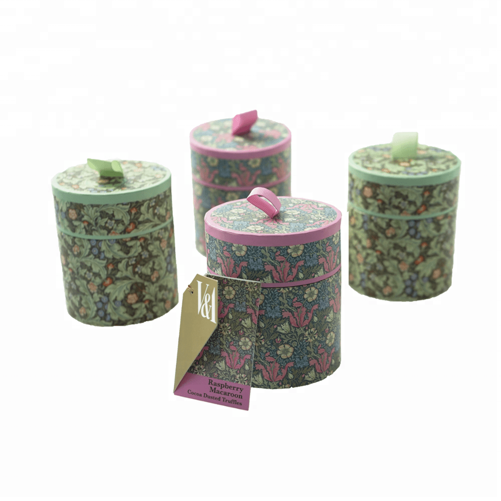Round cardboard perfume drawer box with logo printing Round cardboard perfume drawer box with logo printing