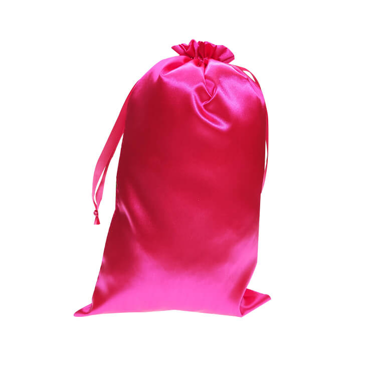 Silk satin hair bags small drawstring bags Silk satin hair bags small drawstring bags